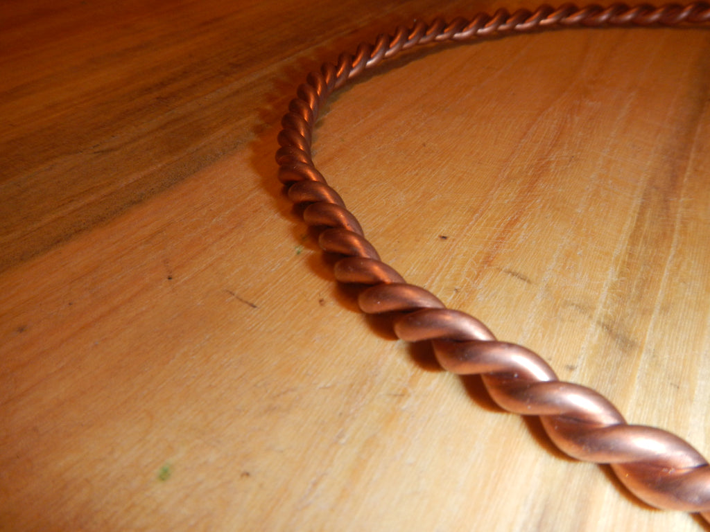 Copper lattice ring 20.6 Inches/ 1 Cubit